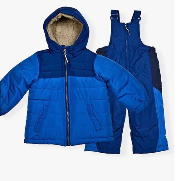 Artic Quest Other - Arctic Quest Boys Quilted Snowsuit Set, Snorkel Blue, size 4, NWT
